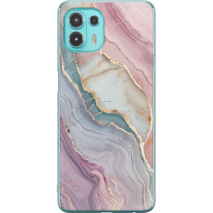 Mobiele hoes voor Motorola Edge 20 Lite met Marmer ontwerp in de groep SMARTPHONE & TABLETS / Mobielbescherming / Motorola bij TP E-commerce Nordic AB (A54039)
