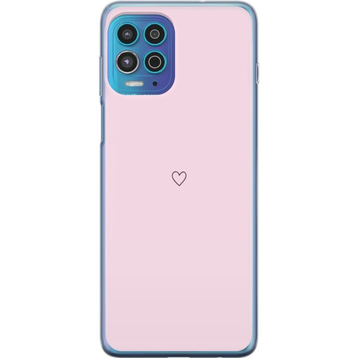 Mobiele hoes voor Motorola Moto G100 met Hart ontwerp in de groep SMARTPHONE & TABLETS / Mobielbescherming / Motorola bij TP E-commerce Nordic AB (A54630)