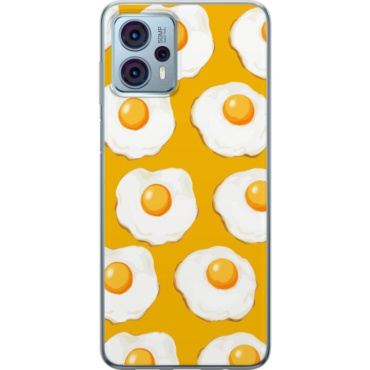 Mobiele hoes voor Motorola Moto G23 met Gebakken ei ontwerp in de groep SMARTPHONE & TABLETS / Mobielbescherming / Motorola bij TP E-commerce Nordic AB (A54802)