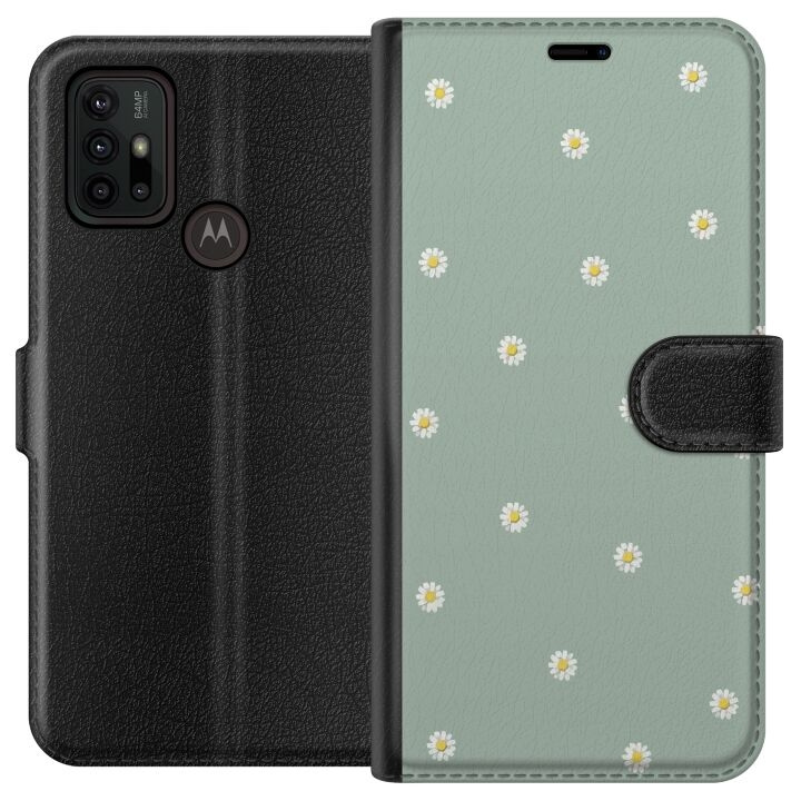 Portemonnee-hoesje voor Motorola Moto G30 met Priesterkragen ontwerp in de groep SMARTPHONE & TABLETS / Mobielbescherming / Motorola bij TP E-commerce Nordic AB (A54831)