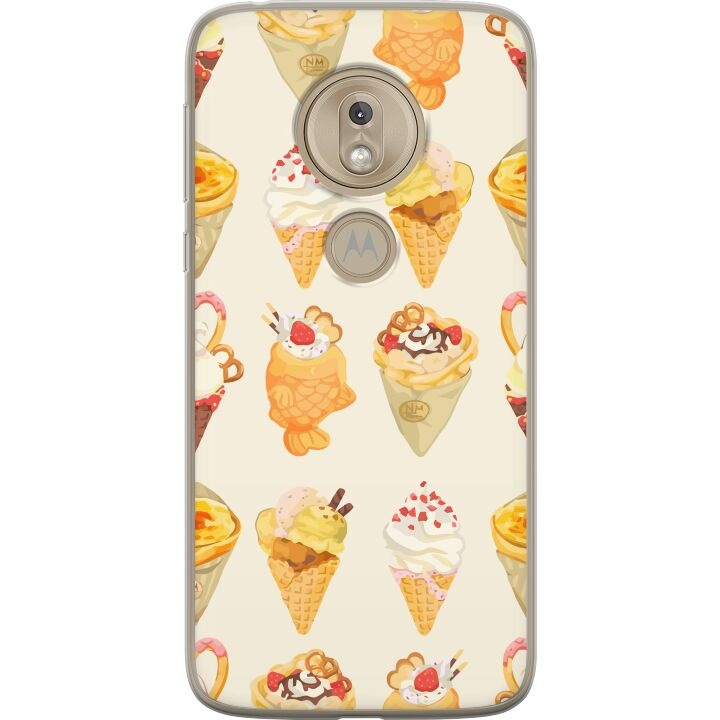 Mobiele hoes voor Motorola Moto G7 Play met Glasachtig ontwerp in de groep SMARTPHONE & TABLETS / Mobielbescherming / Motorola bij TP E-commerce Nordic AB (A55459)