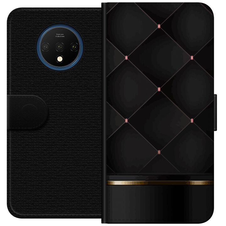 Portemonnee-hoesje voor OnePlus 7T met Luxe lijn ontwerp in de groep SMARTPHONE & TABLETS / Mobielbescherming / OnePlus bij TP E-commerce Nordic AB (A56705)