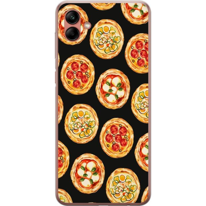 Mobiele hoes voor Samsung Galaxy A04 met Pizza ontwerp in de groep SMARTPHONE & TABLETS / Mobielbescherming / Samsung bij TP E-commerce Nordic AB (A58323)