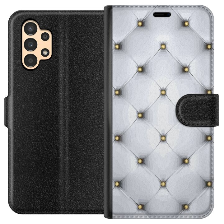 Portemonnee-hoesje voor Samsung Galaxy A13 met Luxe ontwerp in de groep SMARTPHONE & TABLETS / Mobielbescherming / Samsung bij TP E-commerce Nordic AB (A58648)