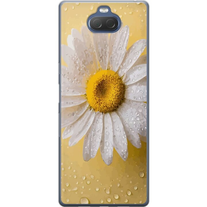 Mobiele hoes voor Sony Xperia 10 Plus met Porseleinbloem ontwerp in de groep SMARTPHONE & TABLETS / Mobielbescherming / Sony bij TP E-commerce Nordic AB (A61118)