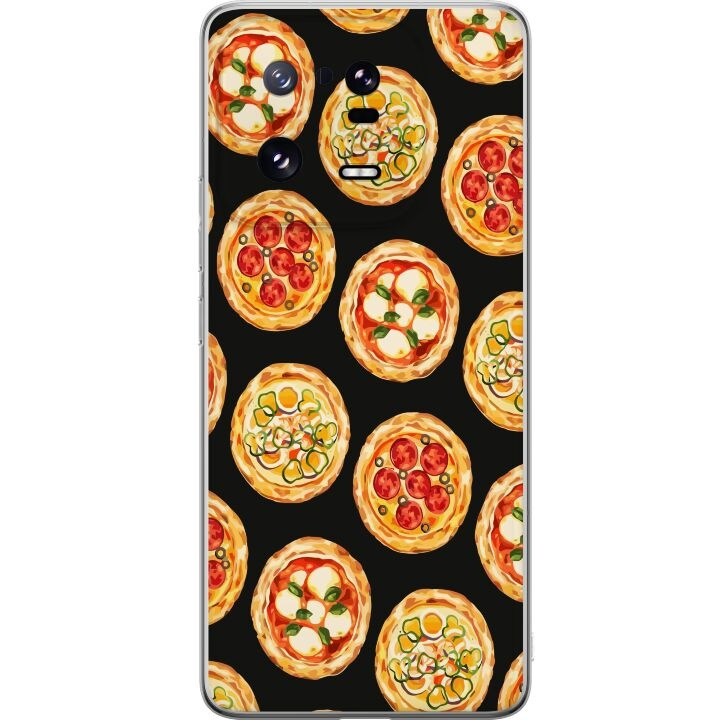 Mobiele hoes voor Xiaomi 13 Pro met Pizza ontwerp in de groep SMARTPHONE & TABLETS / Mobielbescherming / Xiaomi bij TP E-commerce Nordic AB (A64209)