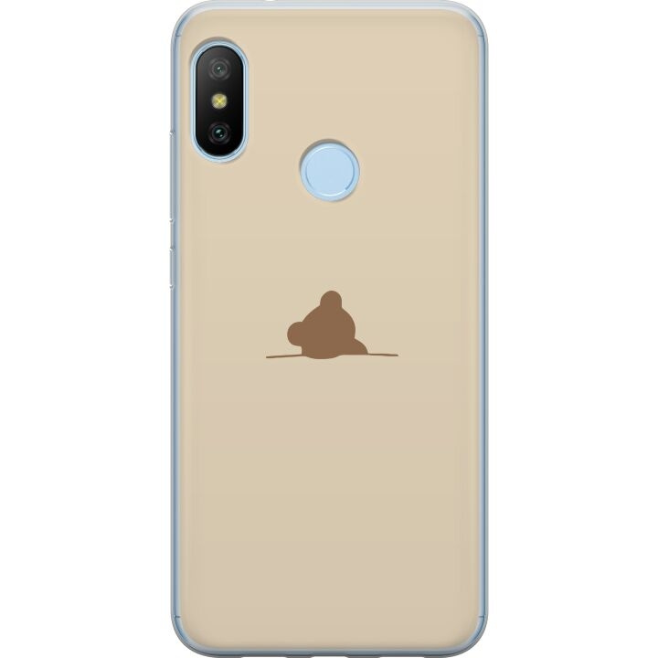 Mobiele hoes voor Xiaomi Mi A2 Lite met Nalle ontwerp in de groep SMARTPHONE & TABLETS / Mobielbescherming / Xiaomi bij TP E-commerce Nordic AB (A64432)