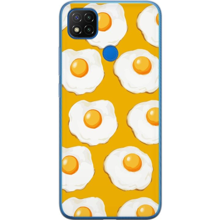 Mobiele hoes voor Xiaomi Redmi 9C met Gebakken ei ontwerp in de groep SMARTPHONE & TABLETS / Mobielbescherming / Xiaomi bij TP E-commerce Nordic AB (A65791)