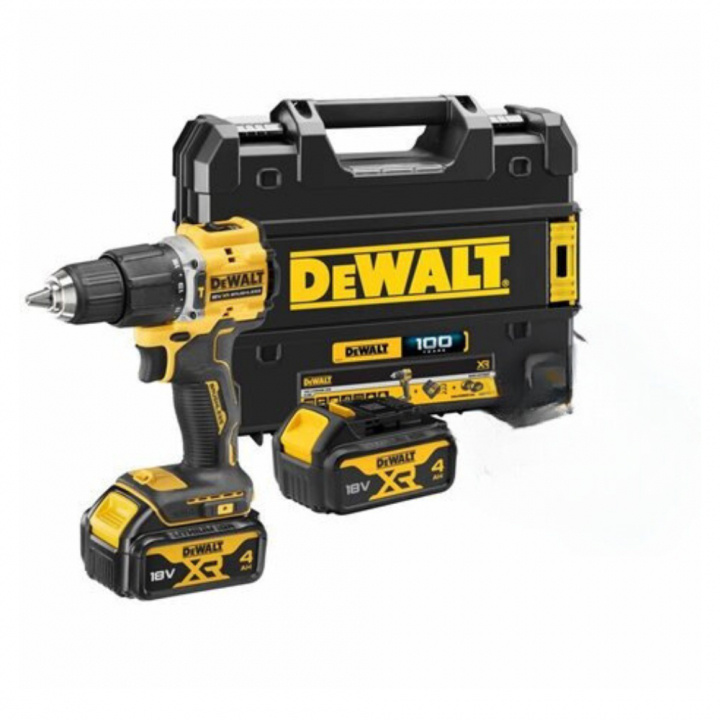 DeWalt DCD777M2T-QW 18V XR Boormachine (2x4Ah) in de groep HUISHOUDEN & TUIN / Gereedschap / Boormachines bij TP E-commerce Nordic AB (A66847)