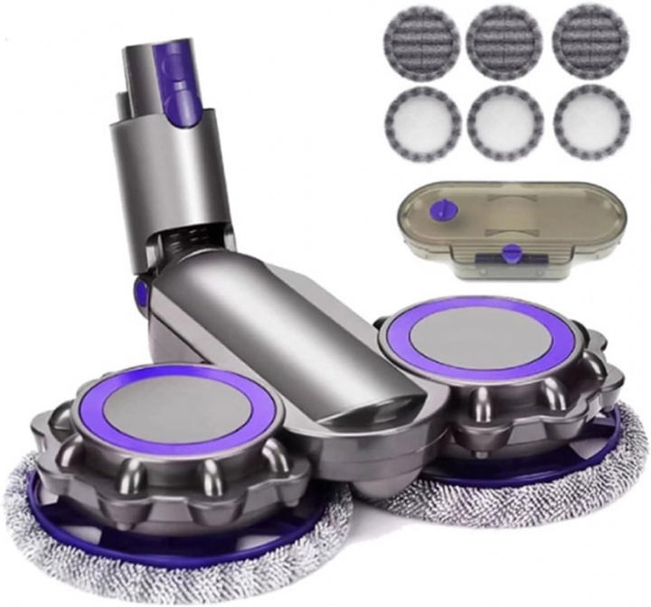 Våtmoppshuvud till Dyson V6, V7, V11 in de groep HUISHOUDEN & TUIN / Schoonmaakproducten / Stofzuigers & Accessoires / Accessoires / Mondstukken bij TP E-commerce Nordic AB (A70020)