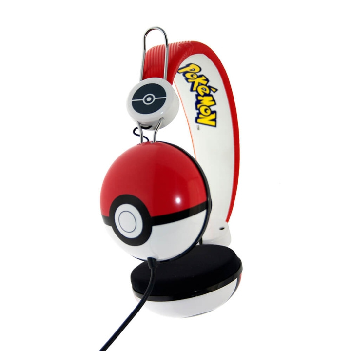 POKÉMON Hörlur Dome Tween On-Ear 90dB Pokeball in de groep HOME ELECTRONICS / Audio & Beeld / Koptelefoon & Accessoires / Koptelefoon bij TP E-commerce Nordic AB (C00091)