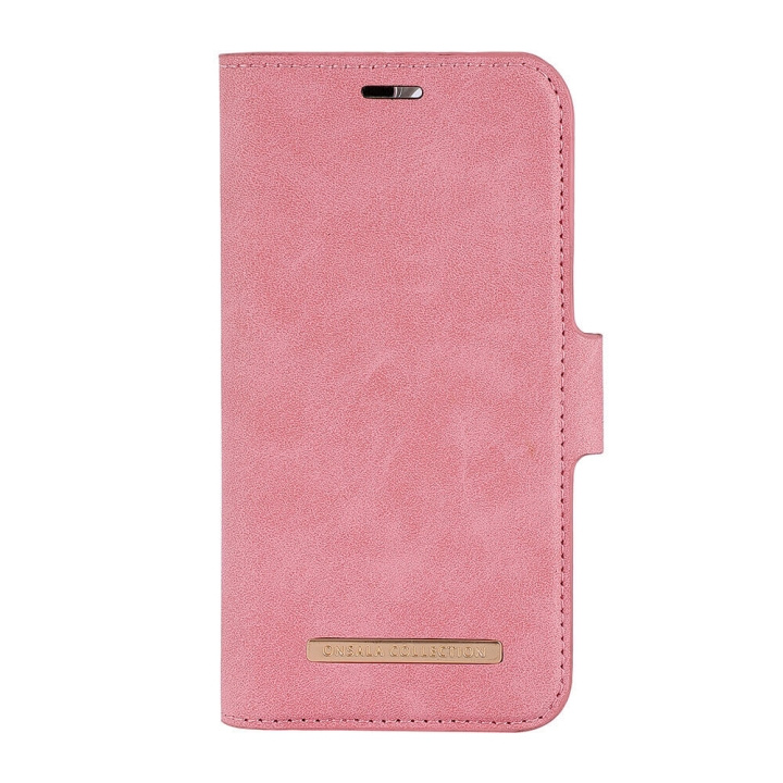 ONSALA COLLECTION Mobile Wallet Dusty Pink iPhone 13 Mini in de groep SMARTPHONE & TABLETS / Mobielbescherming / Apple / iPhone 13 Mini / Wallet Case bij TP E-commerce Nordic AB (C00169)