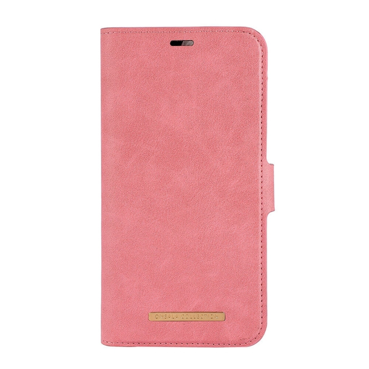 ONSALA COLLECTION Mobile Wallet Dusty Pink iPhone 13 Pro Max in de groep SMARTPHONE & TABLETS / Mobielbescherming / Apple / iPhone 13 Pro Max / Wallet Case bij TP E-commerce Nordic AB (C00176)