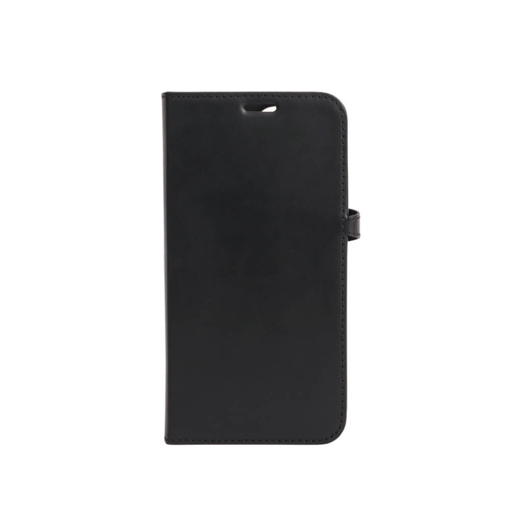 BUFFALO Wallet Leather Black 3 Cardpockets iPhone 13 Pro Max in de groep SMARTPHONE & TABLETS / Mobielbescherming / Apple / iPhone 13 Pro Max / Wallet Case bij TP E-commerce Nordic AB (C00188)