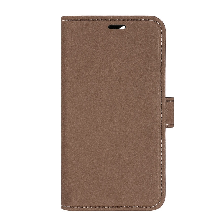 ONSALA ECO Mobile Wallet Brown iPhone 13 Mini in de groep SMARTPHONE & TABLETS / Mobielbescherming / Apple / iPhone 13 Mini / Wallet Case bij TP E-commerce Nordic AB (C00191)