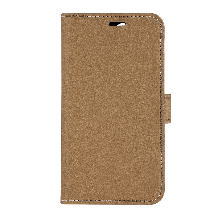 ONSALA ECO Mobile Wallet Sand iPhone 13 Mini in de groep SMARTPHONE & TABLETS / Mobielbescherming / Apple / iPhone 13 Mini / Wallet Case bij TP E-commerce Nordic AB (C00192)