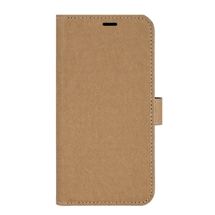 ONSALA ECO Mobile Wallet Sand iPhone 13 in de groep SMARTPHONE & TABLETS / Mobielbescherming / Apple / iPhone 13 / Wallet Case bij TP E-commerce Nordic AB (C00197)