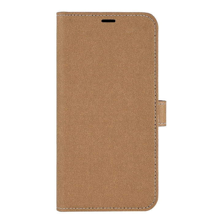 ONSALA ECO Mobile Wallet Sand iPhone 13 Pro Max in de groep SMARTPHONE & TABLETS / Mobielbescherming / Apple / iPhone 13 Pro Max / Wallet Case bij TP E-commerce Nordic AB (C00207)