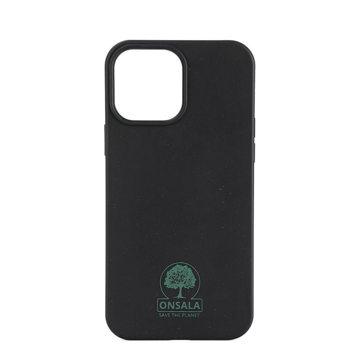 ONSALA ECO Mobile Cover Black iPhone 13 Pro Max in de groep SMARTPHONE & TABLETS / Mobielbescherming / Apple / iPhone 13 Pro Max / Hoesjes bij TP E-commerce Nordic AB (C00208)