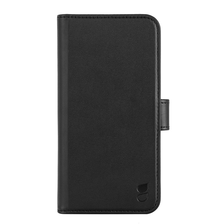 GEAR Wallet Black 3 Cardpockets iPhone 13 Pro Max 2in1 Magnetcover in de groep SMARTPHONE & TABLETS / Mobielbescherming / Apple / iPhone 13 Pro Max / Wallet Case bij TP E-commerce Nordic AB (C00214)