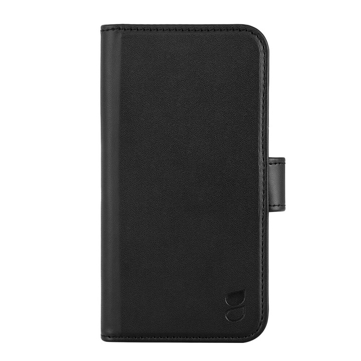 GEAR Wallet Black 3 Cardpockets iPhone 13 Pro 2in1 Magnetcover in de groep SMARTPHONE & TABLETS / Mobielbescherming / Apple / iPhone 13 Pro / Wallet Case bij TP E-commerce Nordic AB (C00219)