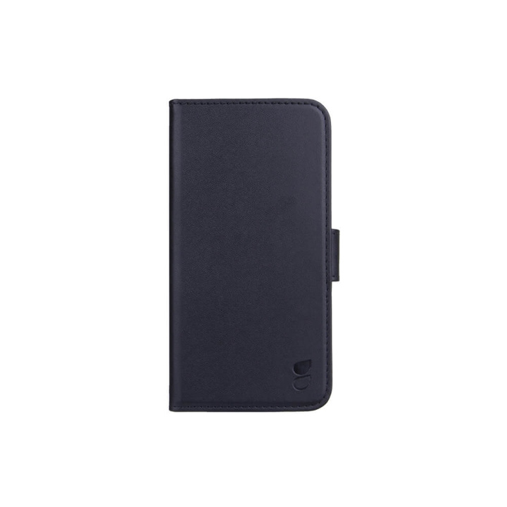 GEAR Wallet Black 3 Cardpockets iPhone 13 Pro in de groep SMARTPHONE & TABLETS / Mobielbescherming / Apple / iPhone 13 Pro / Wallet Case bij TP E-commerce Nordic AB (C00222)