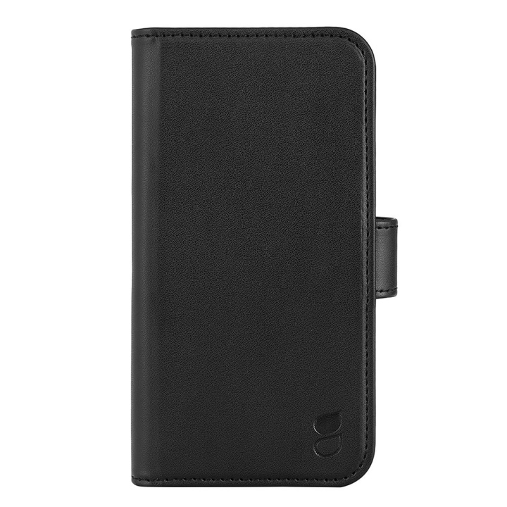 GEAR Wallet Black 3 Cardpockets iPhone 13 2in1 Magnetcover in de groep SMARTPHONE & TABLETS / Mobielbescherming / Apple / iPhone 13 / Wallet Case bij TP E-commerce Nordic AB (C00224)