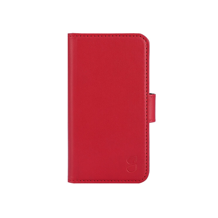 GEAR Wallet Red Limited Edition 3 Cardpockets iPhone 13 Mini in de groep SMARTPHONE & TABLETS / Mobielbescherming / Apple / iPhone 13 Mini / Wallet Case bij TP E-commerce Nordic AB (C00231)