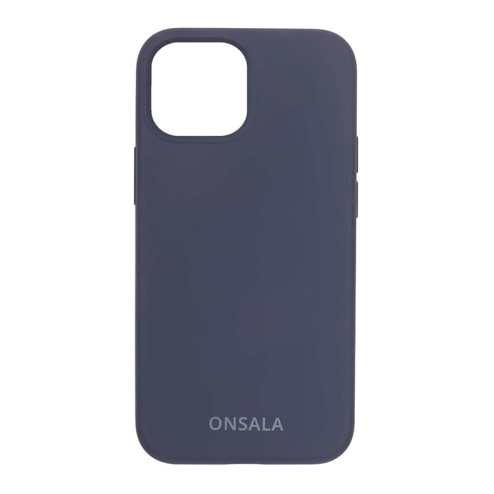 ONSALA Mobile Cover Silicone Cobalt Blue iPhone 13 Mini in de groep SMARTPHONE & TABLETS / Mobielbescherming / Apple / iPhone 13 / Hoesjes bij TP E-commerce Nordic AB (C00234)