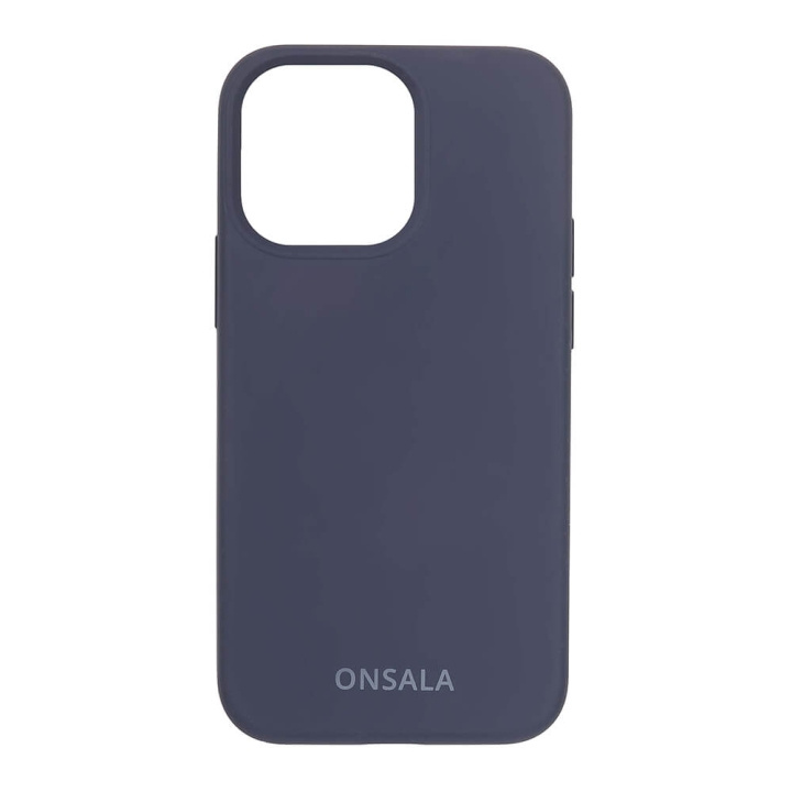 ONSALA Mobile Cover Silicone Cobalt Blue iPhone 13 Pro in de groep SMARTPHONE & TABLETS / Mobielbescherming / Apple / iPhone 13 Pro / Hoesjes bij TP E-commerce Nordic AB (C00242)