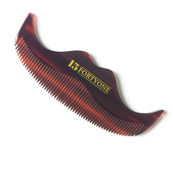 1541 London Handlebar Moustache Comb in de groep BEAUTY & HEALTH / Haar & Styling / Baardverzorging / Overige baardverzorging bij TP E-commerce Nordic AB (C00274)