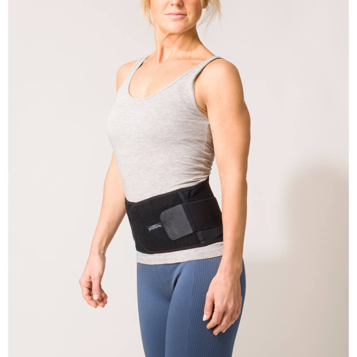 SWEDISH POSTURE Lower Back Belt Stabilize S Black in de groep SPORT, VRIJE TIJD & HOBBY / Oefen materiaal / Houdingsondersteuning & revalidatie bij TP E-commerce Nordic AB (C00523)