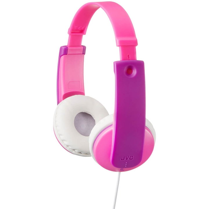 JVC KD7 Kids On-ear headphones with volume limiter 85dB Pink New in de groep HOME ELECTRONICS / Audio & Beeld / Koptelefoon & Accessoires / Koptelefoon bij TP E-commerce Nordic AB (C00529)