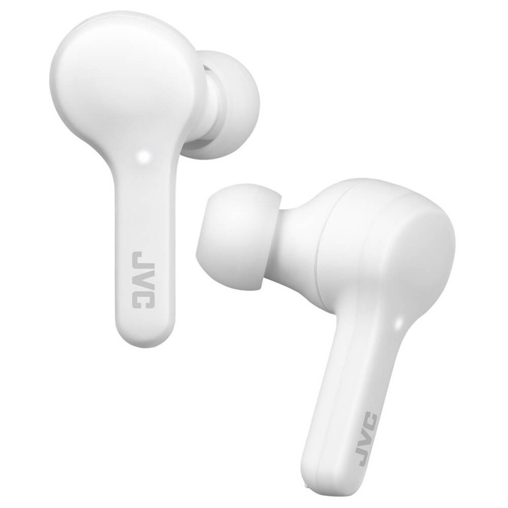 JVC Headphone In-Ear True Wireless Gumy HA-A7T White in de groep HOME ELECTRONICS / Audio & Beeld / Koptelefoon & Accessoires / Koptelefoon bij TP E-commerce Nordic AB (C00536)