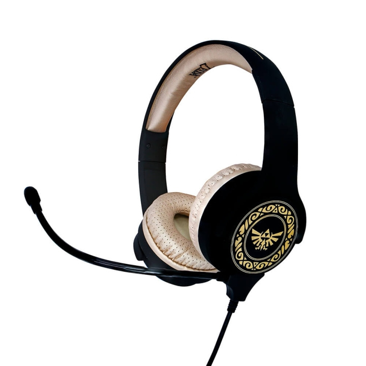 ZELDA Interactive Headphone/Headset On-Ear 85/94dB Boom Mic in de groep COMPUTERS & RANDAPPARATUUR / GAMING / Koptelefoon bij TP E-commerce Nordic AB (C00546)