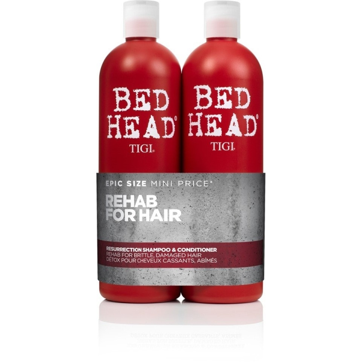 Tigi Bed Head Resurrection Tweens 2x750ml in de groep BEAUTY & HEALTH / Haar & Styling / Haarverzorging / Shampoo bij TP E-commerce Nordic AB (C00585)
