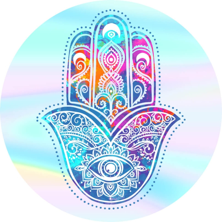 POPSOCKETS Hippie Hamsa Grip med Ställfunktion in de groep SMARTPHONE & TABLETS / Overige accessoires / Popsockets bij TP E-commerce Nordic AB (C00690)