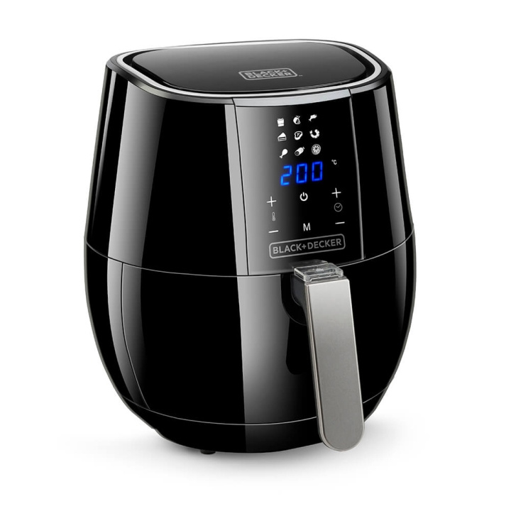 Air Fryer Digital Control 3,5L Svart in de groep HUISHOUDEN & TUIN / Huishoudelijke apparaten / Airfryers & friteuses bij TP E-commerce Nordic AB (C00717)