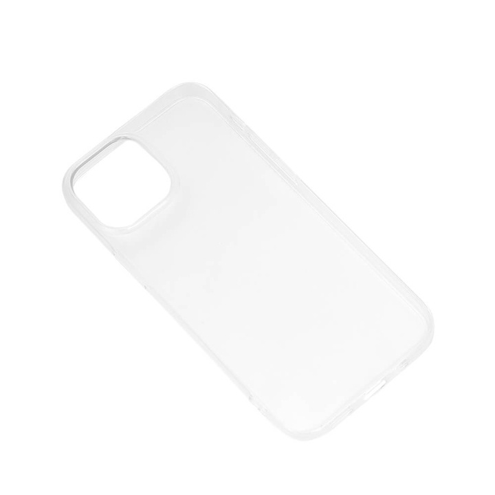 Mobilskal Transparent TPU iPhone 13 Mini in de groep SMARTPHONE & TABLETS / Mobielbescherming / Apple / iPhone 13 Mini / Hoesjes bij TP E-commerce Nordic AB (C00749)