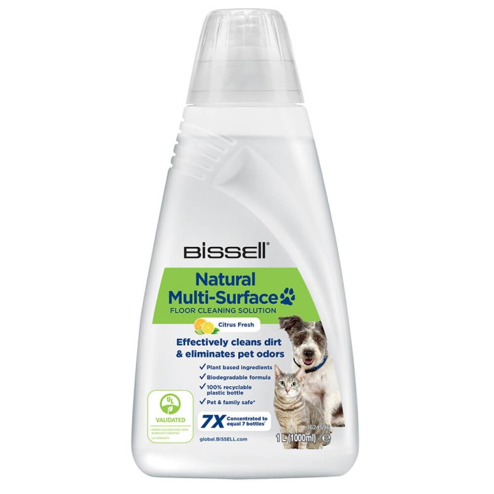 BISSELL Cleaning Solution Natural Multi-Surface Pet 1L in de groep HUISHOUDEN & TUIN / Schoonmaakproducten / Wasmiddel bij TP E-commerce Nordic AB (C00764)