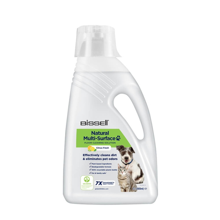 BISSELL Cleaning Solution Natural Multi-Surface Pet 2L in de groep HUISHOUDEN & TUIN / Schoonmaakproducten / Wasmiddel bij TP E-commerce Nordic AB (C00765)