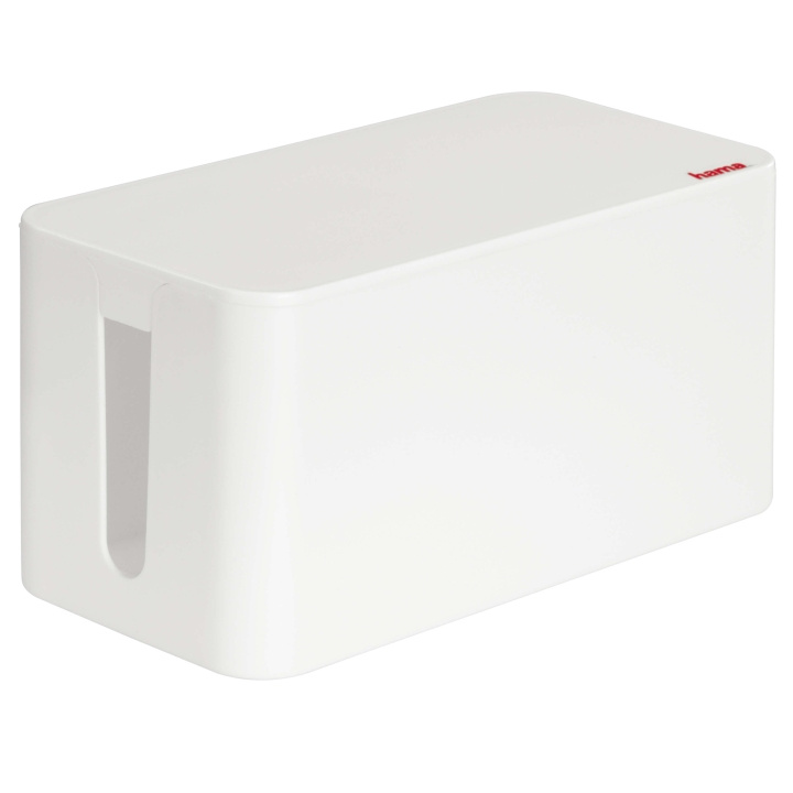 HAMA CABLE BOX MINI, WHITE in de groep HOME ELECTRONICS / Kabels & Adapters / Kabelbeheer bij TP E-commerce Nordic AB (C00825)