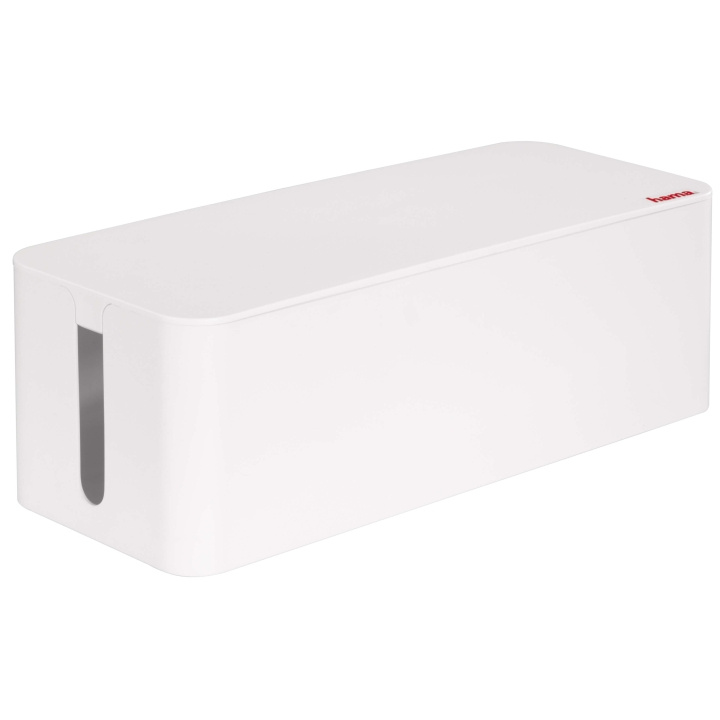 HAMA Cable Box Maxi White in de groep HOME ELECTRONICS / Kabels & Adapters / Kabelbeheer bij TP E-commerce Nordic AB (C00826)