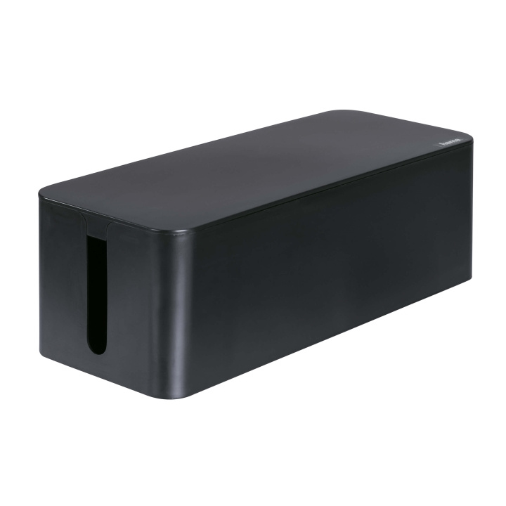 HAMA CABLE BOX MAXI, BLACK in de groep HOME ELECTRONICS / Kabels & Adapters / Kabelbeheer bij TP E-commerce Nordic AB (C00828)