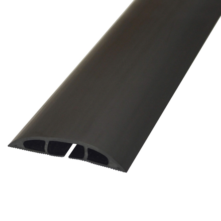 D-Line Kabelgoot Vloer PVC Zwart 1,8m in de groep HOME ELECTRONICS / Kabels & Adapters / Kabelbeheer bij TP E-commerce Nordic AB (C00832)