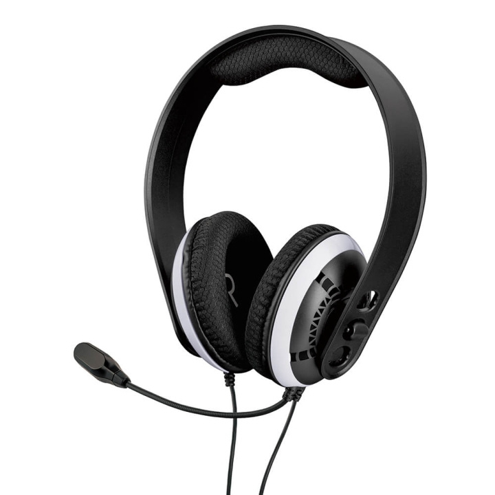 RAPTOR Headset PS4/PS5 Black in de groep HOME ELECTRONICS / Spelconsoles en accessoires / Sony PlayStation 5 / Accessoires bij TP E-commerce Nordic AB (C00835)
