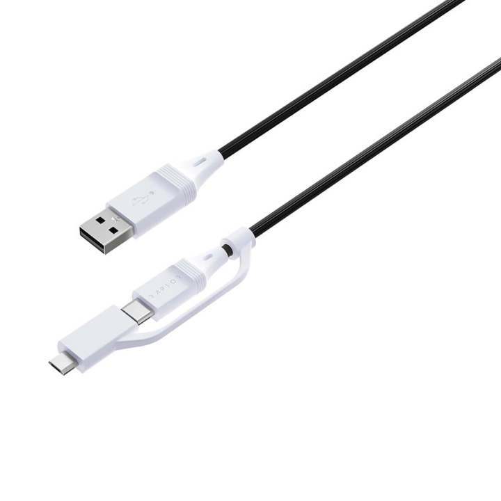 RAPTOR Cable USB PS4/PS5 2.75m in de groep HOME ELECTRONICS / Spelconsoles en accessoires / Sony PlayStation 5 bij TP E-commerce Nordic AB (C00837)