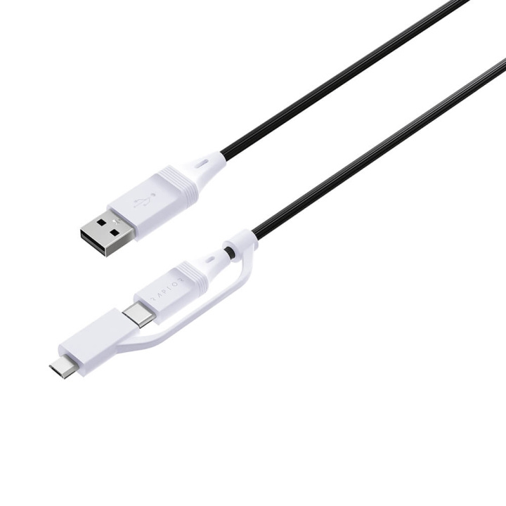 RAPTOR Cable USB PS4/PS5 2.75m in de groep HOME ELECTRONICS / Spelconsoles en accessoires / Sony PlayStation 5 / Accessoires bij TP E-commerce Nordic AB (C00837)