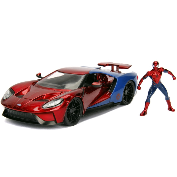 Marvel Spiderman 2017 Ford GT in de groep SPEELGOED, KINDER- & BABYPRODUCTEN / Speelgoed / Speelgoedauto\'s bij TP E-commerce Nordic AB (C00873)