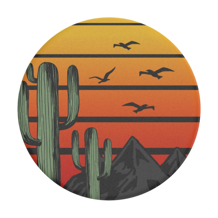 POPSOCKETS Saguaro Sunset Removable Grip with Standfunction in de groep SMARTPHONE & TABLETS / Overige accessoires / Popsockets bij TP E-commerce Nordic AB (C01388)